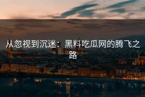 从忽视到沉迷：黑料吃瓜网的腾飞之路
